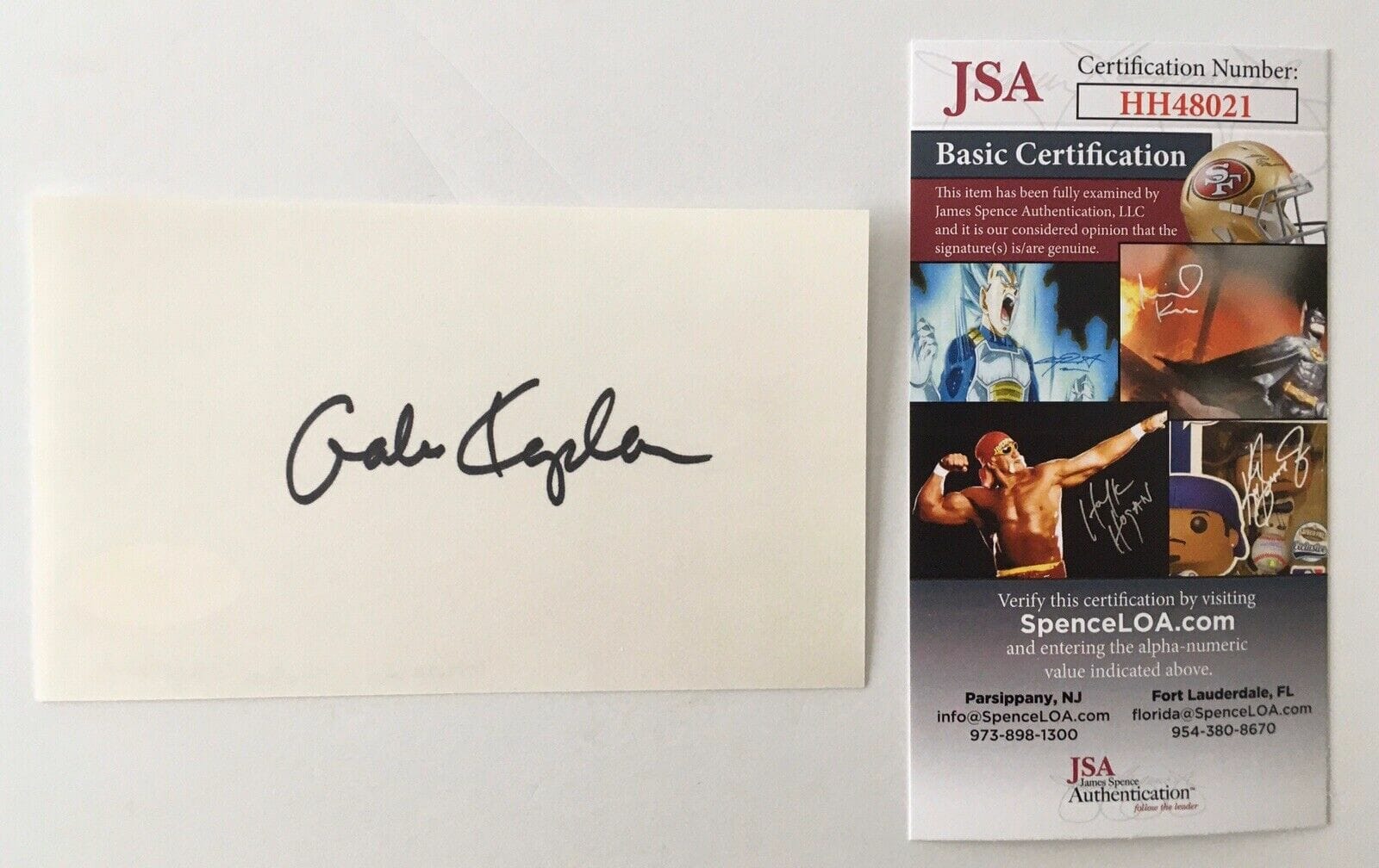 Gabe Kaplan Signed Autographed 3x5 Card JSA Certified Welcome Back Kotter
Opens in a new window or tab