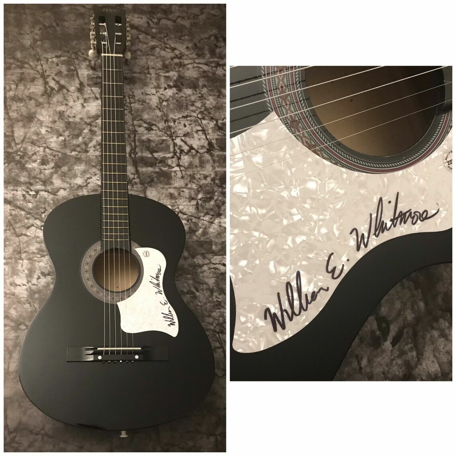 GFA Animals in the Dark * WILLIAM ELLIOTT WHITMORE * Signed Acoustic Guitar COA