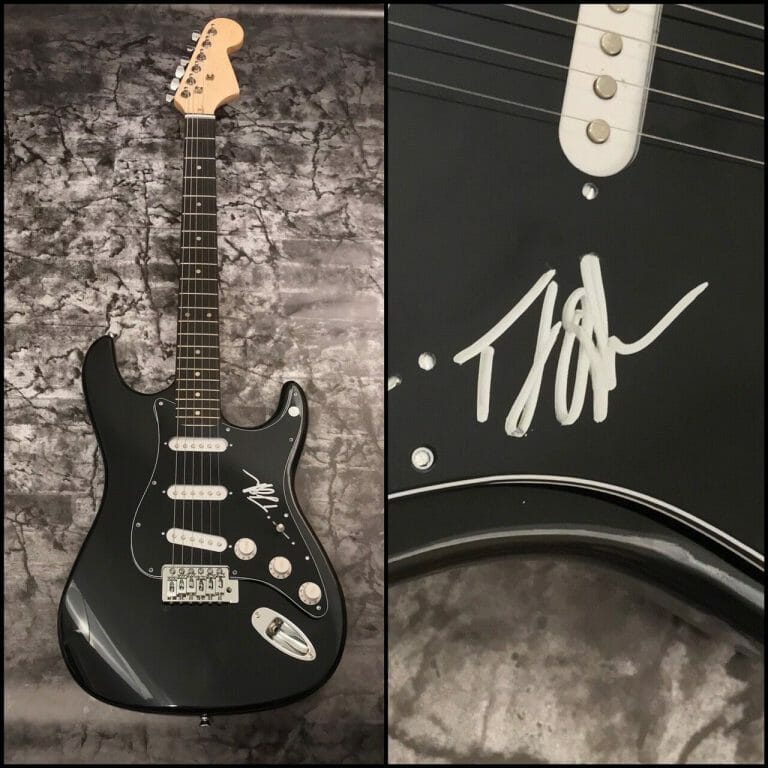 GFA BROTHERS OSBORNE * T.J. OSBORNE * SIGNED AUTOGRAPHED ELECTRIC GUITAR COA COLLECTIBLE MEMORABILIA