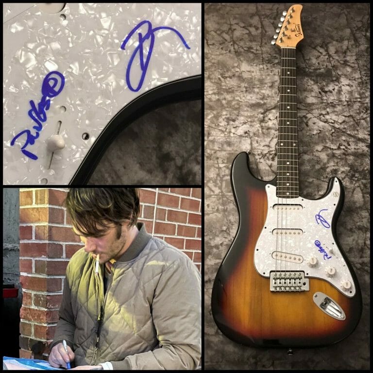 GFA CHARLES MICHAEL PARKS & BEN * ALL THEM WITCHES * SIGNED ELECTRIC GUITAR COA COLLECTIBLE MEMORABILIA