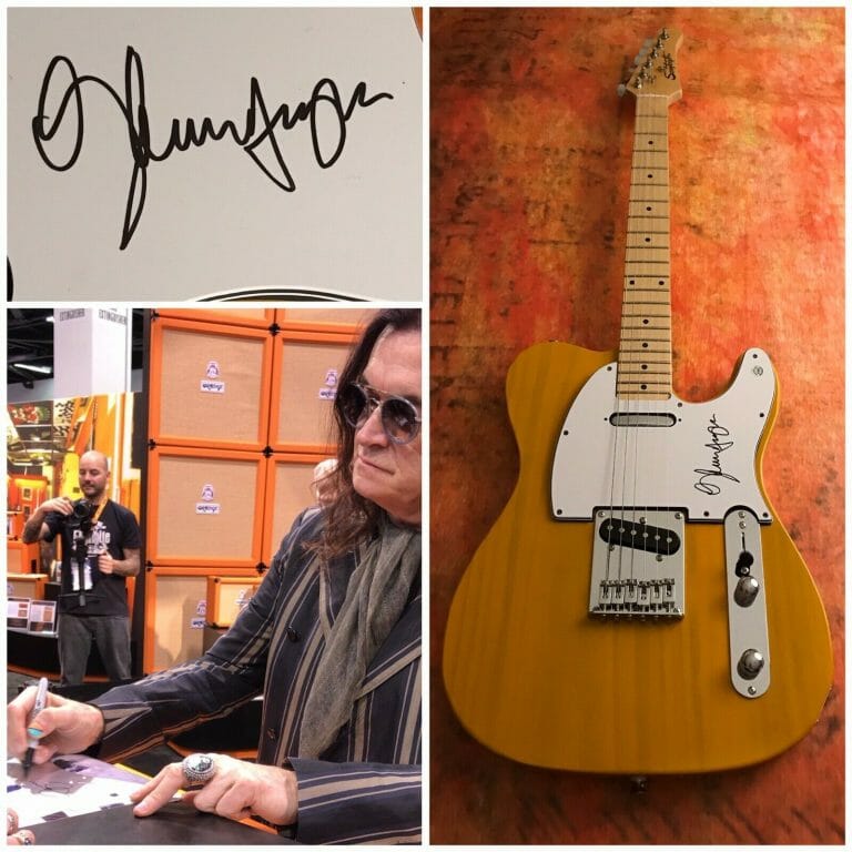 GFA DEEP PURPLE * GLENN HUGHES * SIGNED TELE ELECTRIC GUITAR PROOF G3 COA COLLECTIBLE MEMORABILIA