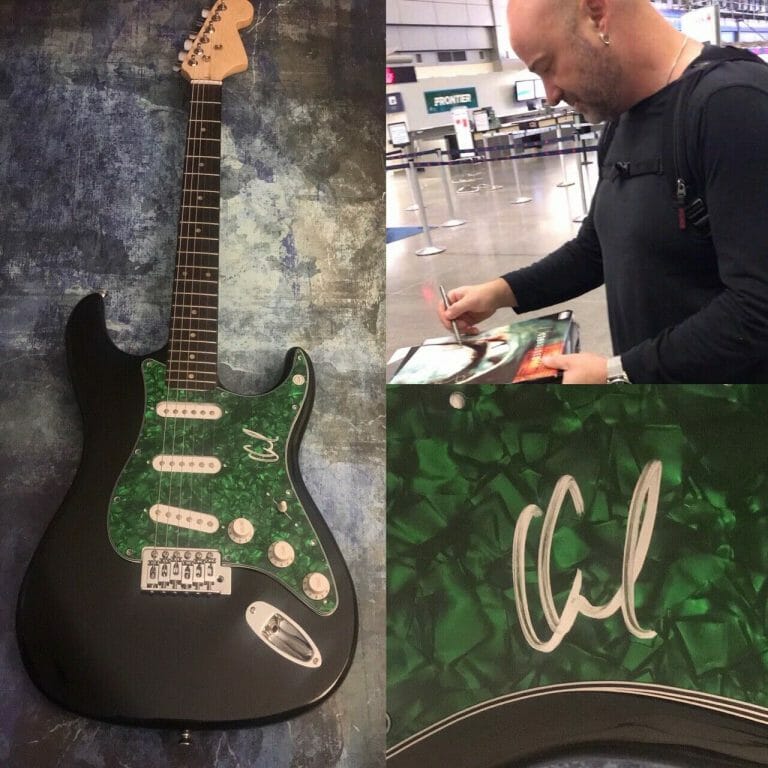GFA DISTURBED THE SICKNESS * DAVID DRAIMAN * SIGNED ELECTRIC GUITAR PROOF D1 COA COLLECTIBLE MEMORABILIA
