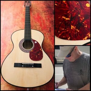 GFA FIND OUT WHO YOUR FRIENDS ARE * TRACY LAWRENCE * SIGNED ACOUSTIC GUITAR COA COLLECTIBLE MEMORABILIA