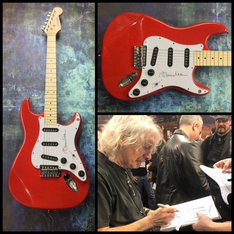 GFA Heads Hands & Feet Guitarist * ALBERT LEE * Signed Electric Guitar