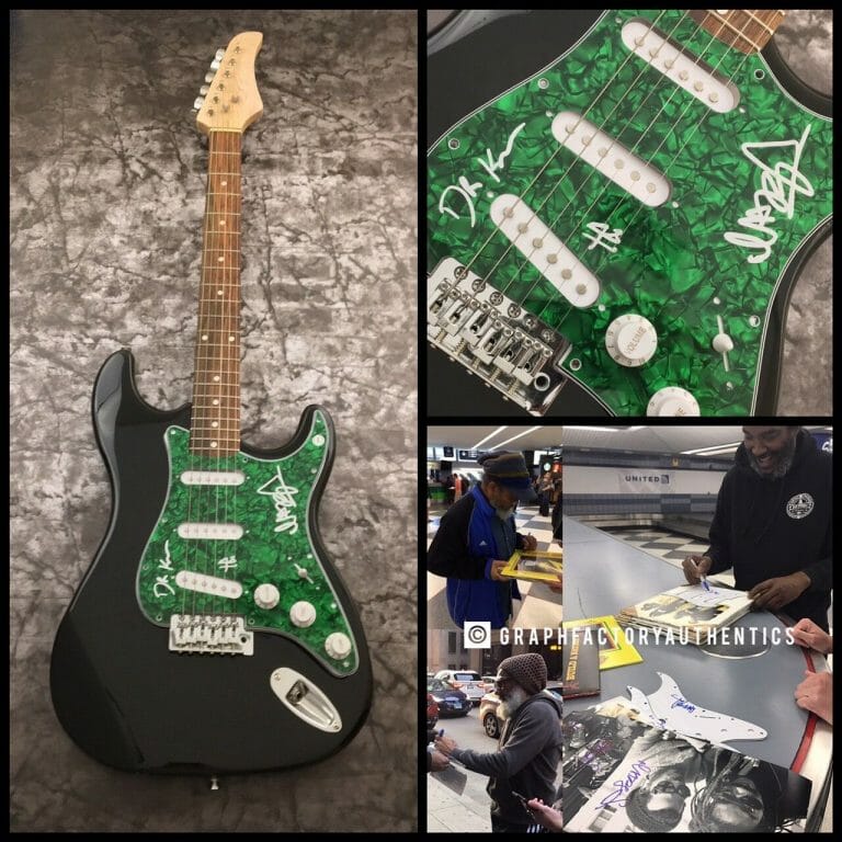 GFA HR, DR. KNOW & DARRYL * BAD BRAINS * SIGNED ELECTRIC GUITAR PROOF COA COLLECTIBLE MEMORABILIA