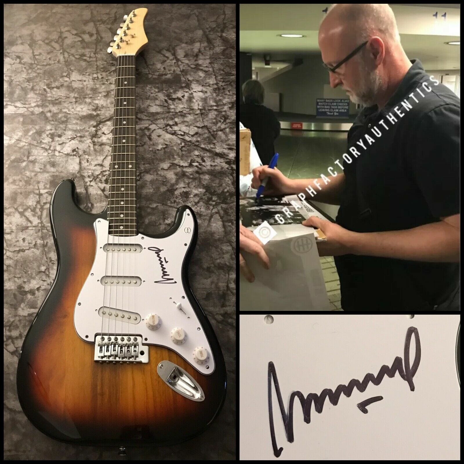 GFA Husker Du Band * BOB MOULD * Signed Autographed Electric Guitar B2 COA