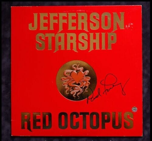 GFA JEFFERSON STARSHIP * DAVID FREIBERG * SIGNED RECORD ALBUM AD1 COA COLLECTIBLE MEMORABILIA