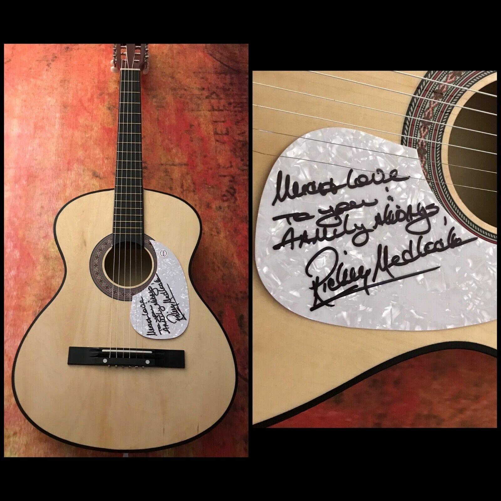 GFA Lynyrd Skynyrd Guitarist * RICKEY MEDLOCKE * Signed Acoustic Guitar R2 COA