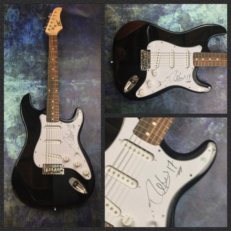 GFA PANTERA GUITARIST * REX BROWN * SIGNED ELECTRIC GUITAR AD1 COA COLLECTIBLE MEMORABILIA