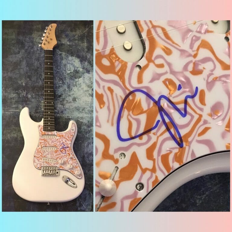 GFA REAL LOVE BABY STAR * FATHER JOHN MISTY * SIGNED ELECTRIC GUITAR PROOF COA
 COLLECTIBLE MEMORABILIA
