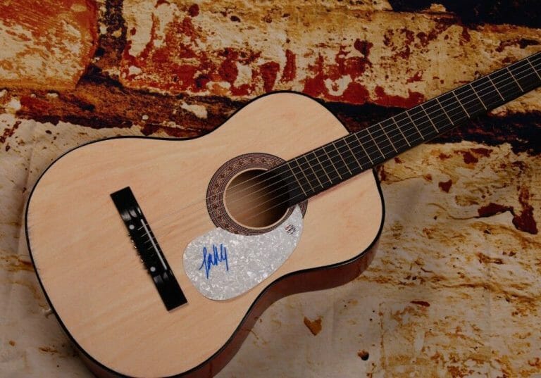 GFA RIXTON GROUP BAND * JAKE ROCHE * SIGNED AUTOGRAPHED ACOUSTIC GUITAR COA COLLECTIBLE MEMORABILIA