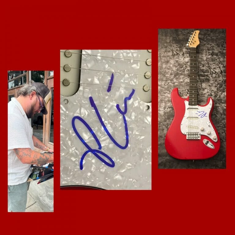 GFA ROOM 41 HOLY GHOST FIRE * PAUL CAUTHEN* SIGNED ELECTRIC GUITAR PROOF P1 COA COLLECTIBLE MEMORABILIA