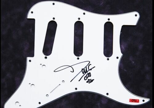 GFA RUN-D.M.C. GROUP * DARYL MCDANIELS * SIGNED ELECTRIC PICKGUARD PROOF AD1 COA COLLECTIBLE MEMORABILIA