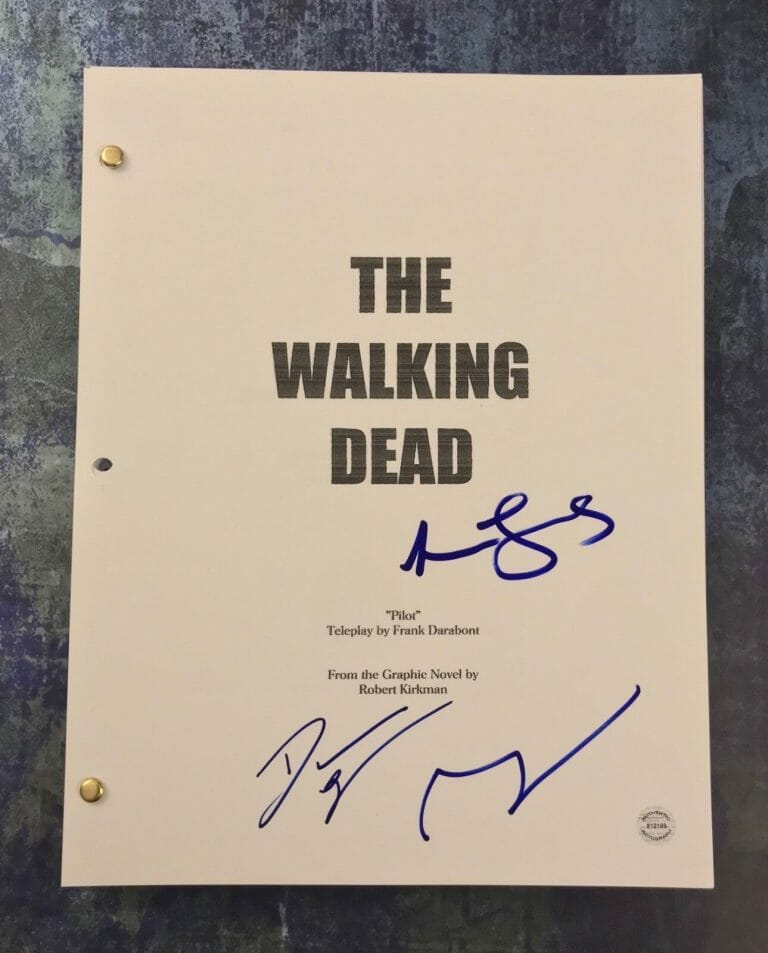 Authentic Memorabilia from The Walking Dead