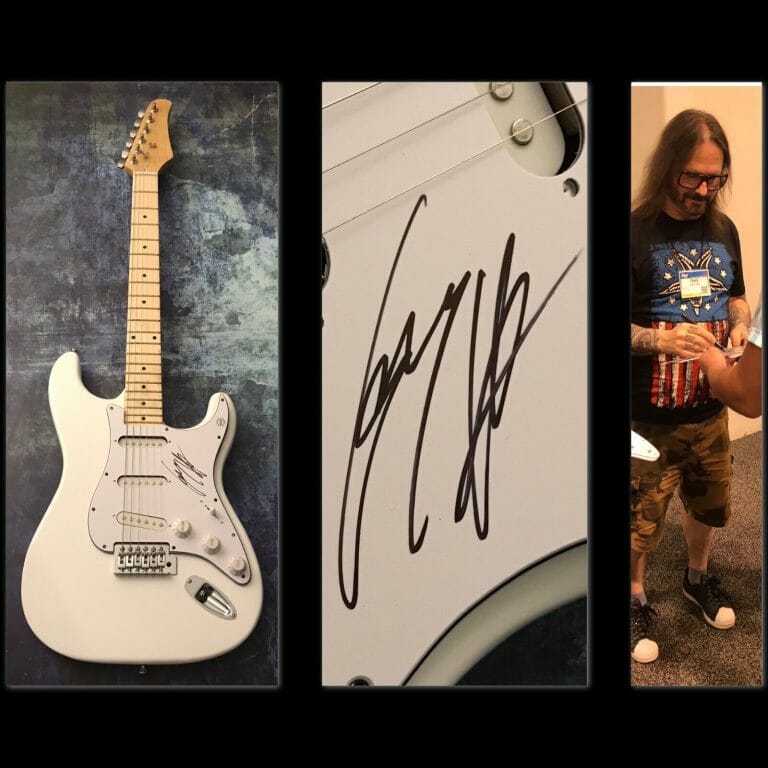GFA SLAYER BAND GUITARIST * GARY HOLT * SIGNED ELECTRIC GUITAR PROOF COA COLLECTIBLE MEMORABILIA