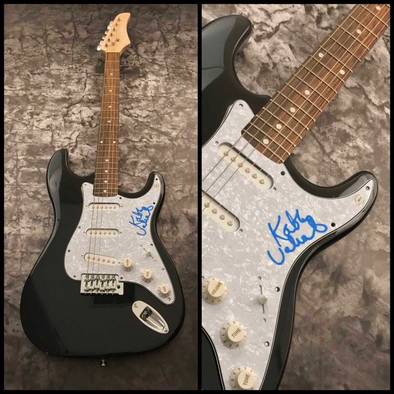 GFA The Go-Go's Guitarist * KATHY VALENTINE * Signed Electric Guitar LA2 COA