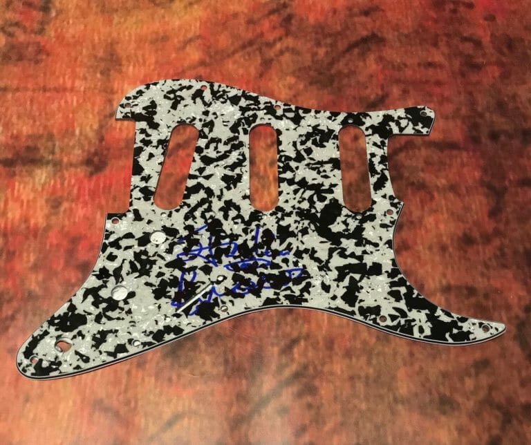 GFA THE GOD OF HELLFIRE * ARTHUR BROWN * SIGNED ELECTRIC PICKGUARD AD1 COA COLLECTIBLE MEMORABILIA