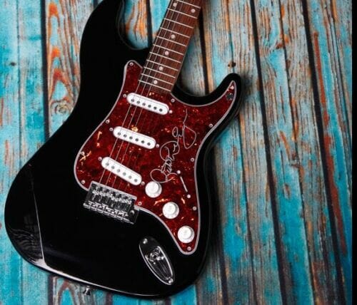 GFA THE MCCOYS BAND * RICK DERRINGER * SIGNED ELECTRIC GUITAR R1 COA COLLECTIBLE MEMORABILIA