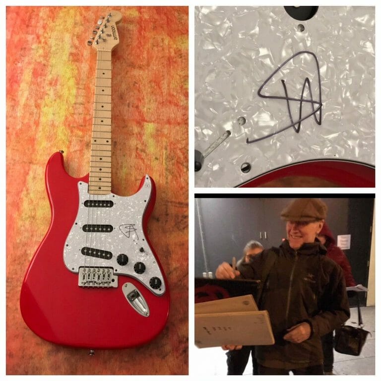 GFA TRAFFIC & BLIND FAITH * STEVE WINWOOD * SIGNED ELECTRIC GUITAR PROOF S2 COA COLLECTIBLE MEMORABILIA