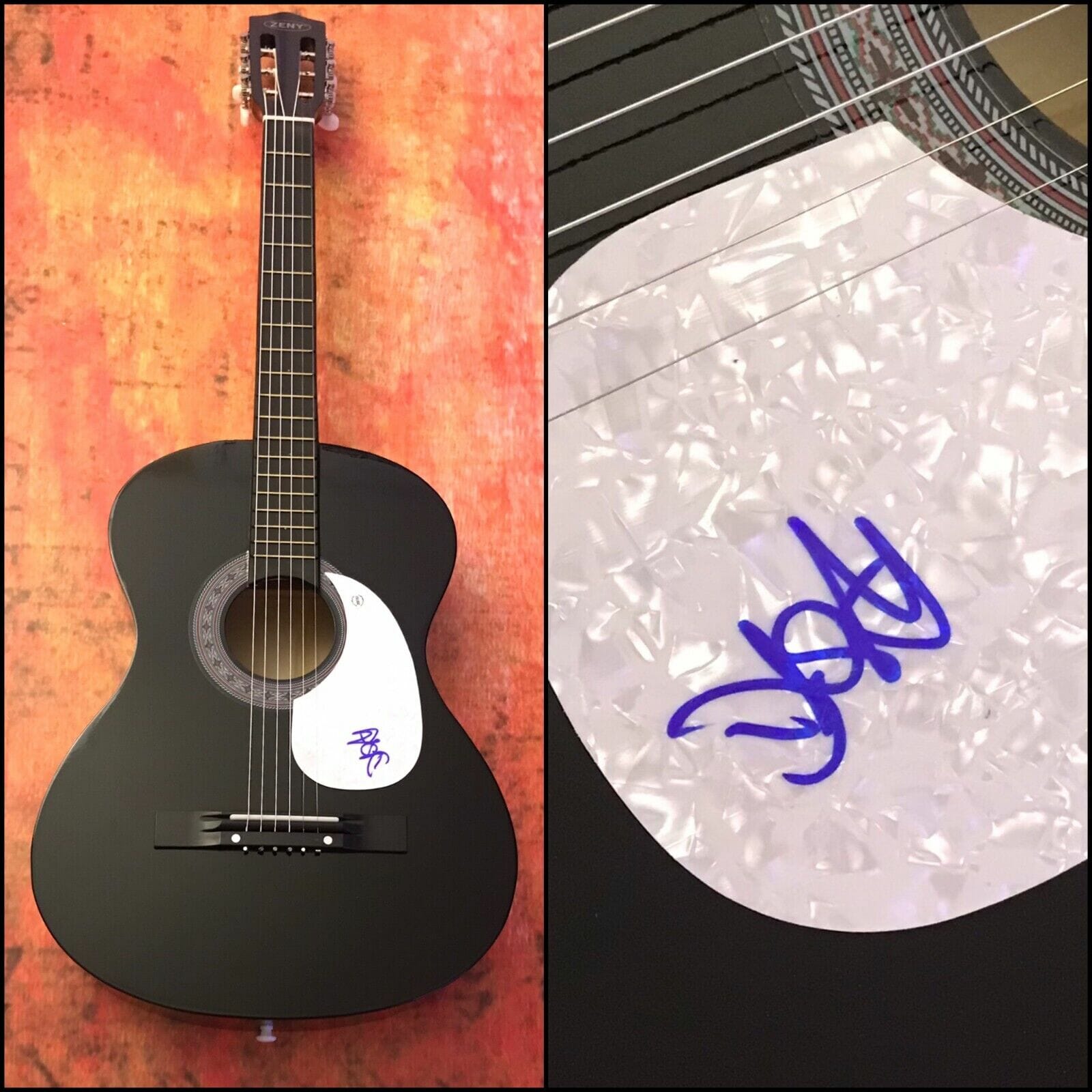 GFA Trampled by Turtles Singer * DAVE SIMONETT * Signed Acoustic Guitar D3 COA