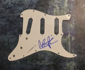 GFA WILD THING RICKY VAUGHN * CHARLIE SHEEN * SIGNED ELECTRIC PICKGUARD COA COLLECTIBLE MEMORABILIA