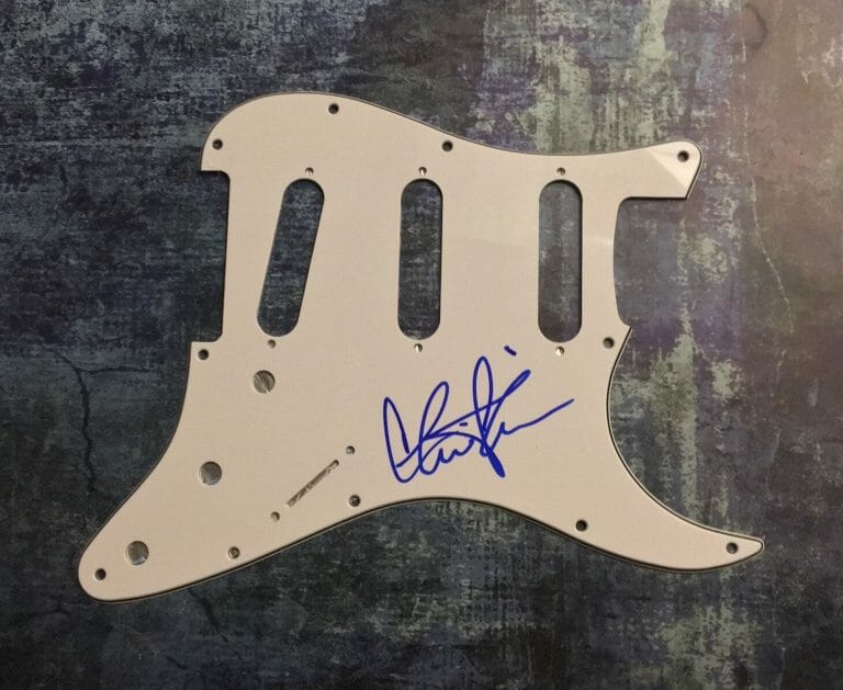 GFA WILD THING RICKY VAUGHN * CHARLIE SHEEN * SIGNED ELECTRIC PICKGUARD COA COLLECTIBLE MEMORABILIA