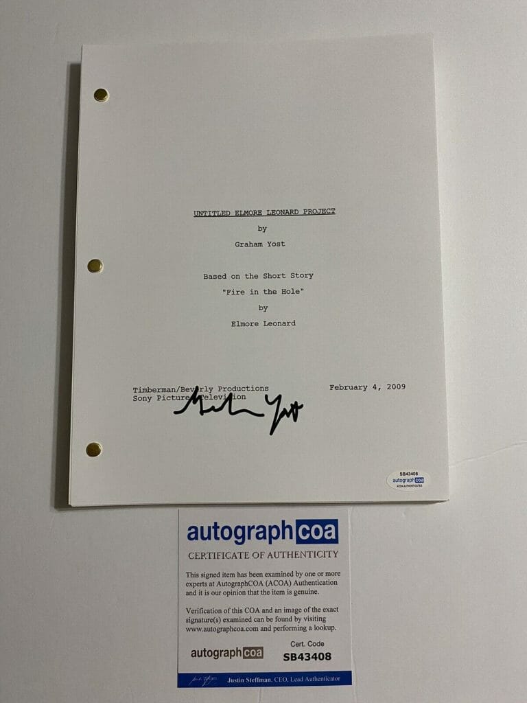 Buy Your Favorite TV Show Autographed Memorabilia | Autographia