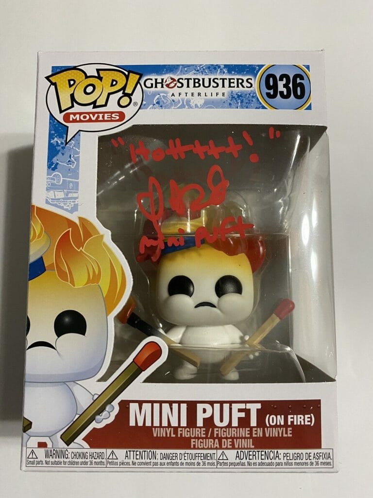 Funko POP Movies Ghostbusters Afterlife - Mini Puff On Fire white