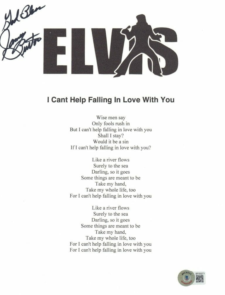 The Eagles Signed and Framed 'Get Over It' Lyrics Sheet - CharityStars