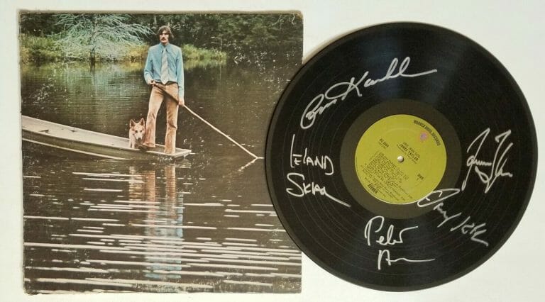 JAMES TAYLOR SIGNED ONE MAN DOG VINYL COA JAMES + KUNKEL KOOTCH SKLAR ASHER
 COLLECTIBLE MEMORABILIA