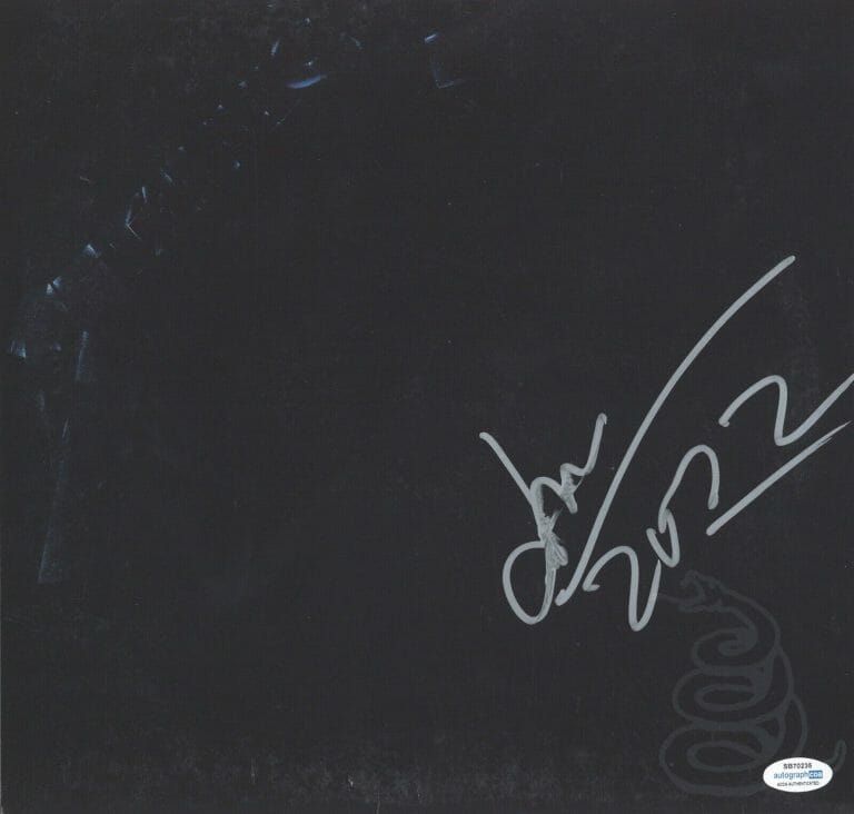 JASON NEWSTED SIGNED AUTOGRAPH VINYL ALBUM RECORD ACOA COLLECTIBLE MEMORABILIA