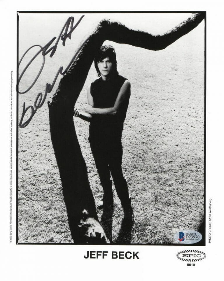 JEFF BECK 8X10 PHOTO MUSIC ENGLISH ROCK JAZZ PICTURE