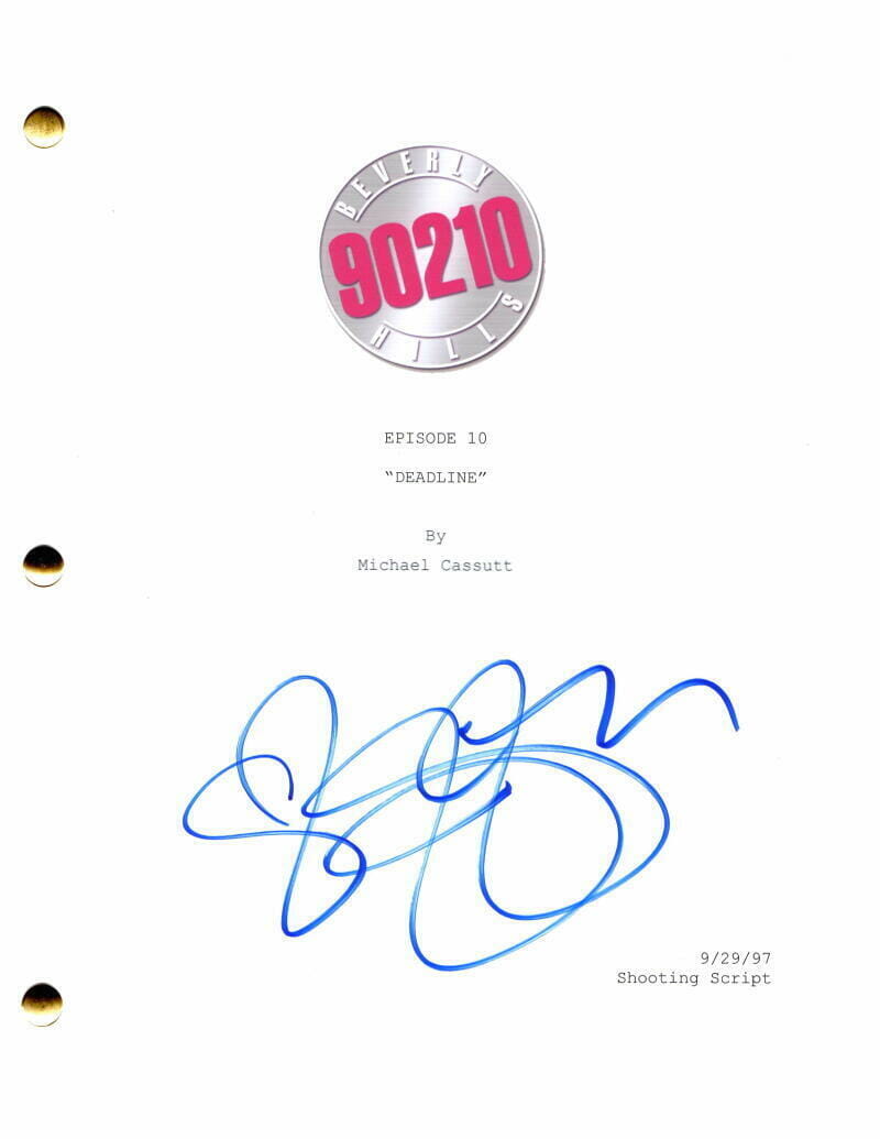 Jennie Garth Signed Autograph Beverly Hills, 90210 Full Pilot Script - Kelly