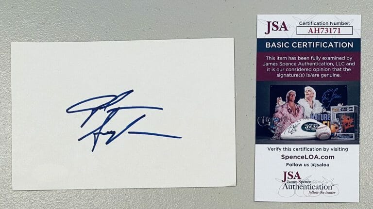 JOHN SINGLETON SIGNED AUTOGRAPHED 4×6 CARD JSA CERT DIRECTOR BOYZ N THE HOOD
 COLLECTIBLE MEMORABILIA