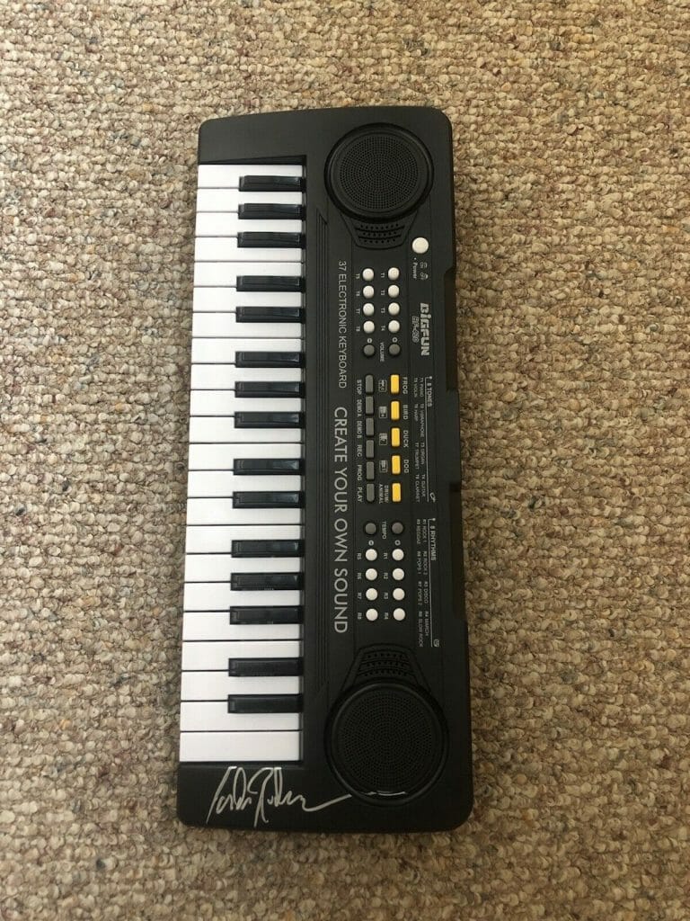 JORDAN RUDESS DREAM THEATER SIGNED AUTOGRAPH KEYBOARD PIANO ACOA FULL LETTER COA COLLECTIBLE MEMORABILIA