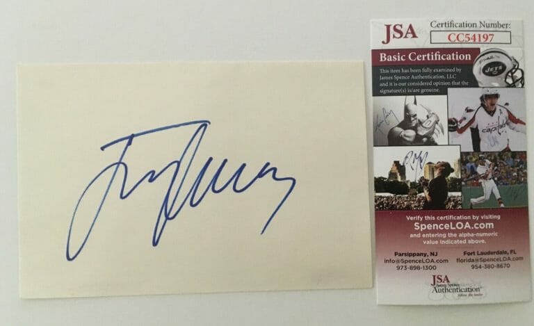 JOSé CARRERAS SIGNED AUTOGRAPHED 4×6 CARD JSA CERTIFIED THREE TENORS JOSE
 COLLECTIBLE MEMORABILIA