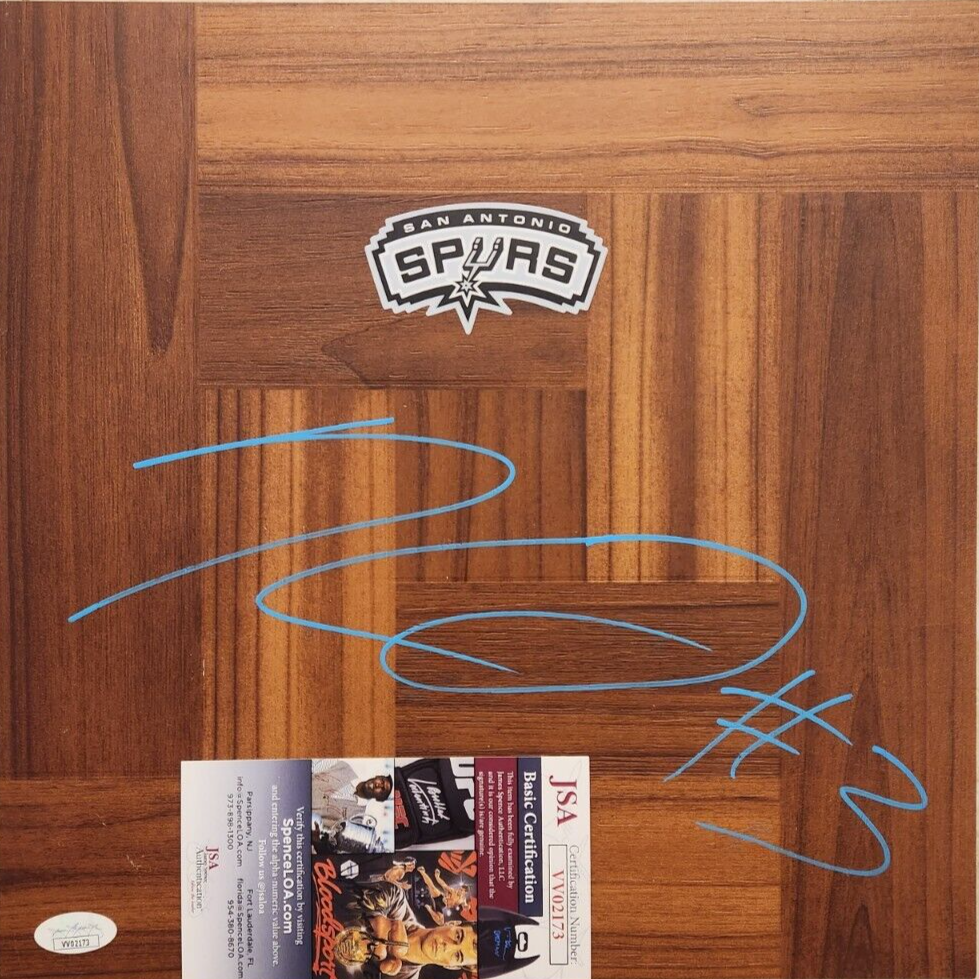 Keldon Johnson Signed Floorboard w JSA COA San Antonio Spurs Kentucky Wildcats 3