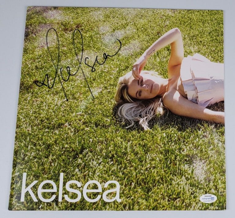 KELSEA BALLERINI SIGNED AUTOGRAPH VINYL ALBUM ACOA COUNTRY STAR COLLECTIBLE MEMORABILIA