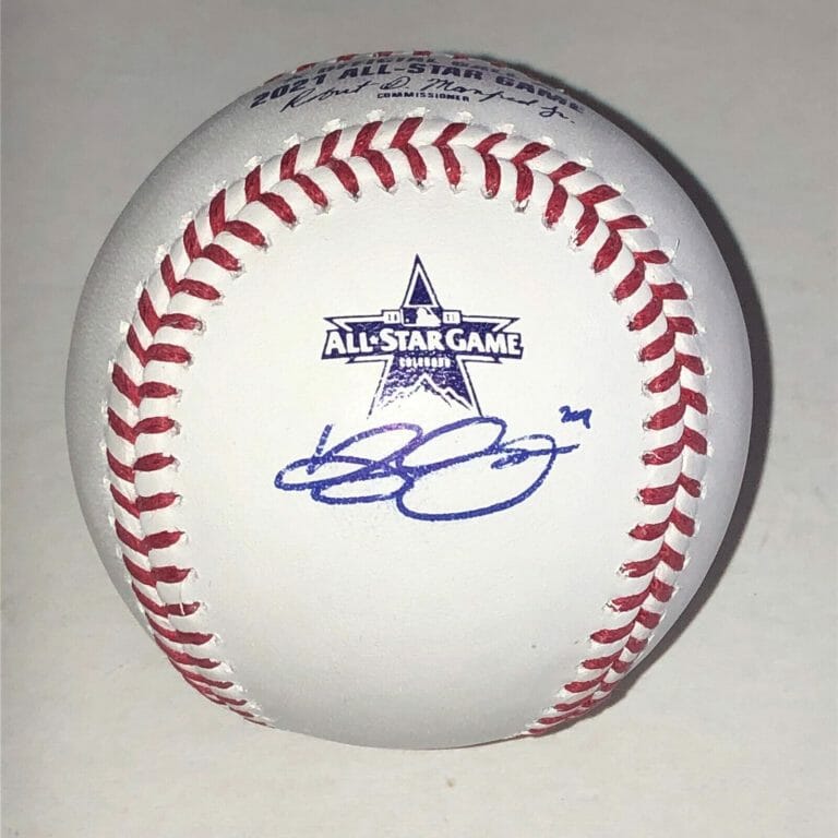 KEVIN GAUSMAN (BLUE JAYS) SIGNED OFFICIAL 2021 ALL-STAR BASEBALL BECKETT (BAS) COLLECTIBLE MEMORABILIA
