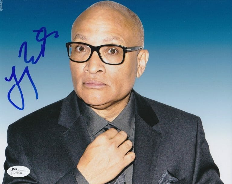 LARRY WILMORE SIGNED 8×10 W/ JSA COA #N23092 THE NIGHTLY SHOW COMEDY CENTRAL COLLECTIBLE MEMORABILIA