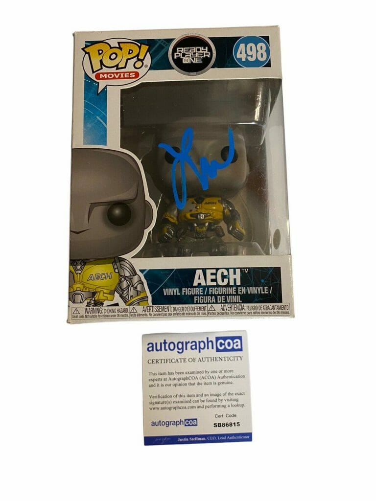 LENA WAITHE ‘READY PLAYER ONE’ SIGNED AUTOGRAPHED FUNKO POP ‘AECH’ ACOA
 COLLECTIBLE MEMORABILIA