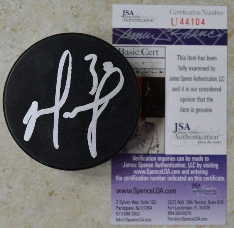 MATT MURRAY SIGNED PUCK W/ JSA COA #U44104 PITTSBURGH PENGUINS OTTAWA SENATORS COLLECTIBLE MEMORABILIA