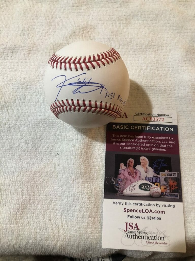 MIAMI MARLINS- KAHLIL WATSON SIGNED AUTOGRAPH ROMLB BASEBALL JSA COA FIRST RD COLLECTIBLE MEMORABILIA