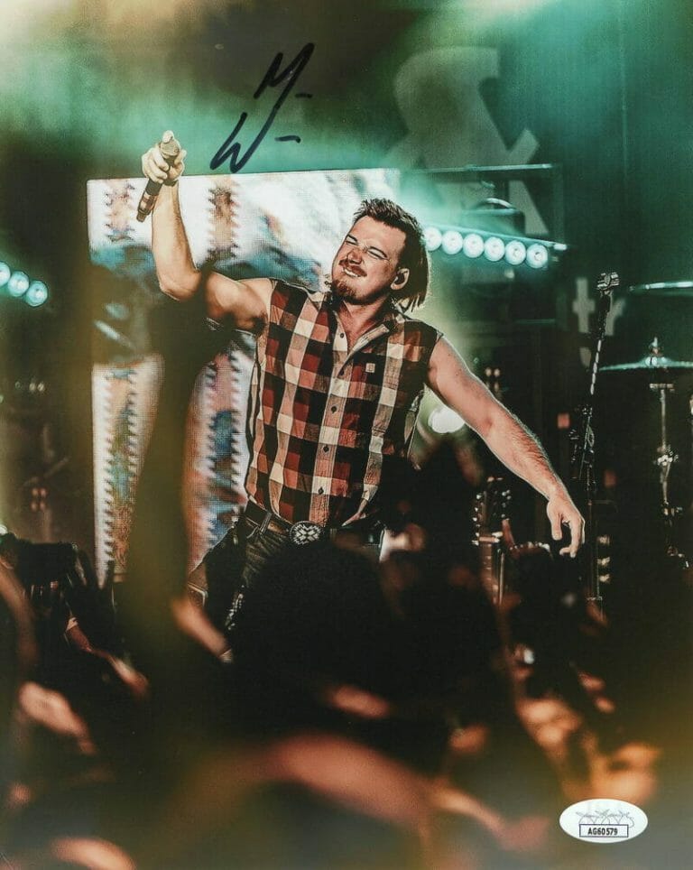 MORGAN WALLEN SIGNED AUTOGRAPH 8×10 PHOTO – COUNTRY MUSIC DANGEROUS W/ JSA COA COLLECTIBLE MEMORABILIA