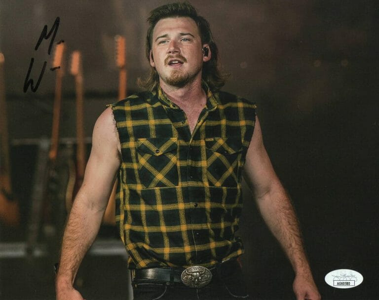 MORGAN WALLEN SIGNED AUTOGRAPH 8×10 PHOTO – COUNTRY MUSIC STAR DANGEROUS JSA COA COLLECTIBLE MEMORABILIA