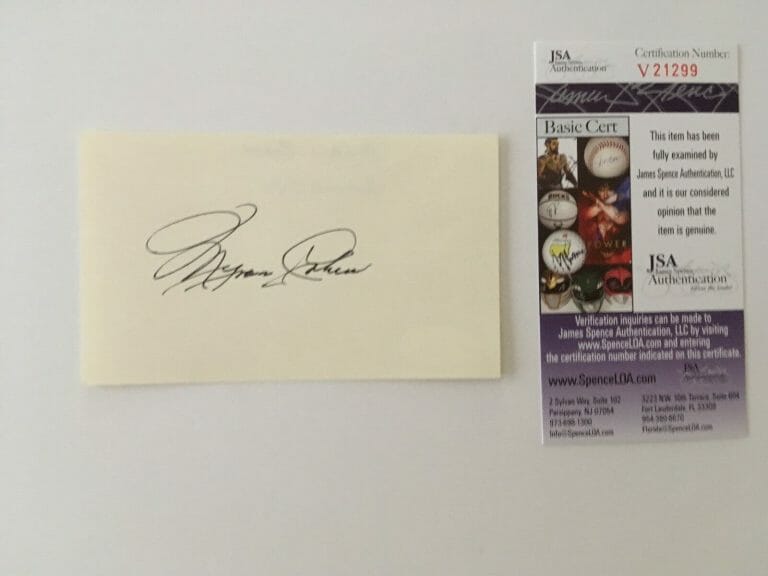 MYRON COHEN SIGNED AUTOGRAPHED 3×5 CARD JSA CERTIFIED COMIC COMEDIAN
 COLLECTIBLE MEMORABILIA