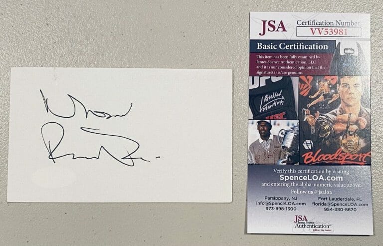 NORMAN REEDUS SIGNED AUTOGRAPHED 3×5 CARD JSA CERTIFIED THE WALKING DEAD
 COLLECTIBLE MEMORABILIA