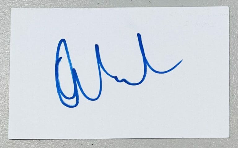 ORLANDO BLOOM SIGNED AUTOGRAPHED 3×5 CARD BAS BECKETT CERT LORD OF THE RINGS
 COLLECTIBLE MEMORABILIA