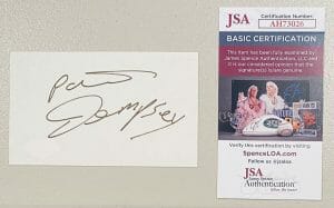PATRICK DEMPSEY SIGNED AUTOGRAPHED 3×5 CARD JSA CERT LOVERBOY GREY’S ANATOMY
 COLLECTIBLE MEMORABILIA