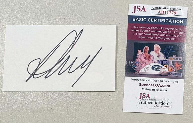PAUL TRACY SIGNED AUTOGRAPHED 3×5 CARD JSA CERT INDYCAR CART GREAT
 COLLECTIBLE MEMORABILIA